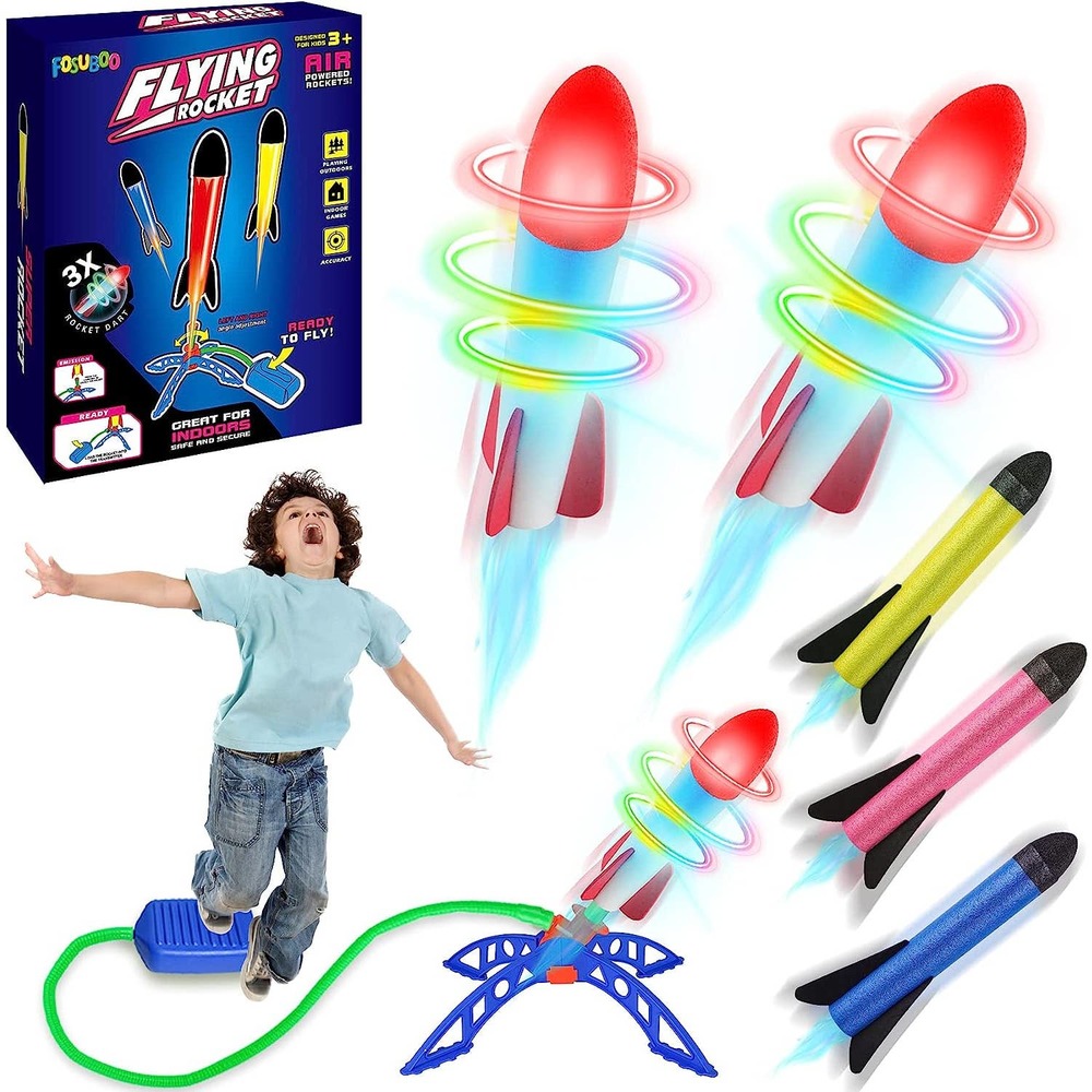 NEW IN BOXES -Kids Summer FUN - 4 sets of air powered rockets